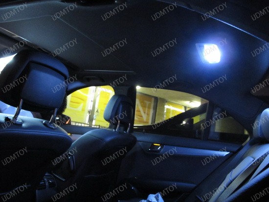 2009 - mercedes - c350 - led - interior - lights - 5