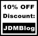 10% off Promo Code: JDMBlog