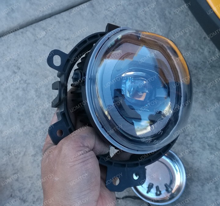 Mini cooper fog online light assembly replacement