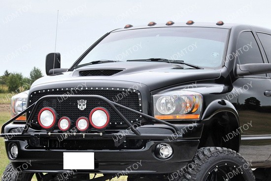 Dodge Ram Cab Lights Template