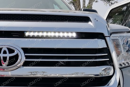 72W CREE LED Front Grille Light Bar Kit For 14-17 Toyota Tundra