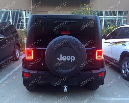 Led tail lamps jeep #3