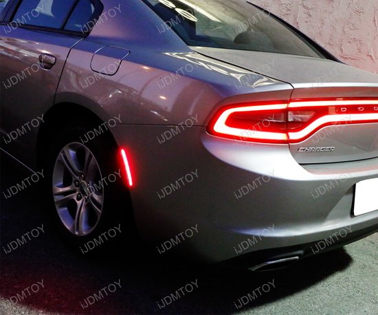 Up Dodge Charger Front Rear Led Side Marker Lights Set