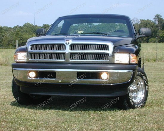1994-2001 DODGE RAM OEM Style Clear Lens Fog Lights Fog Lamps