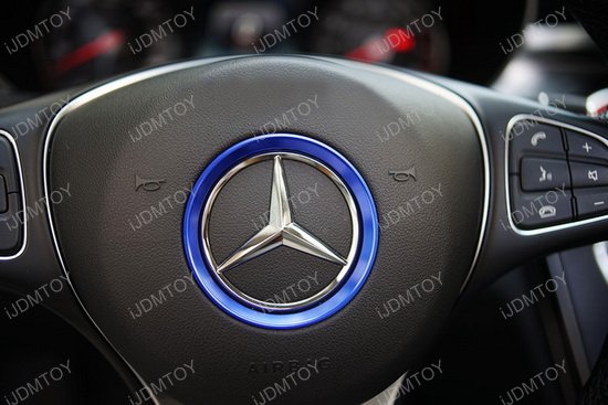 Mercedes benz c300 steering wheel cover #7