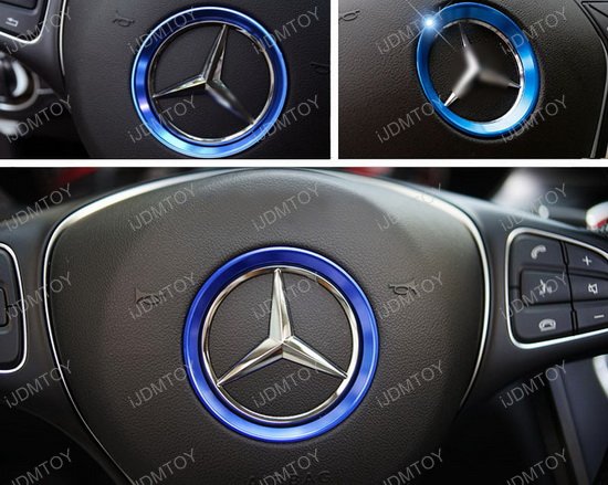 Mercedes benz c300 steering wheel cover #6