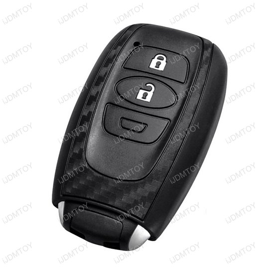 Subaru BRZ Legacy Outback "Carbon Fiber" Soft Silicone Key Fob Cover