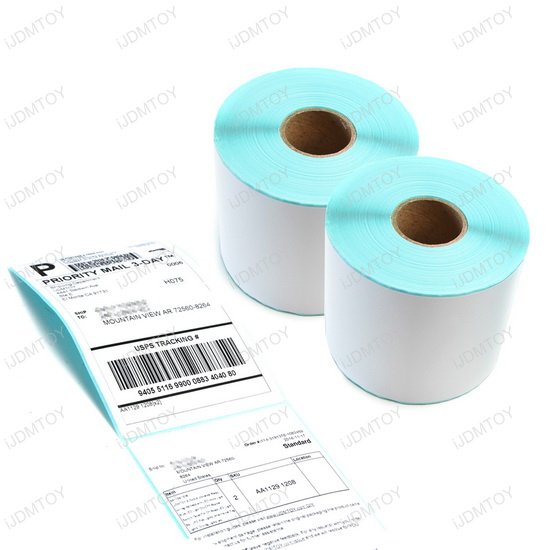 Large 500roll 2 Rolls 4x6 Direct Thermal Shipping Labels Compatible W Zebra Ebay 4108