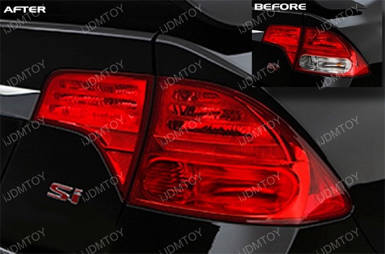 JDM Super Red Tail Lamps Overlay