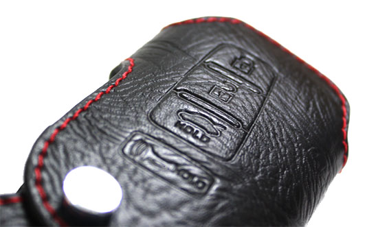 key leather kia fob holder optima forte etc premium genuine smart