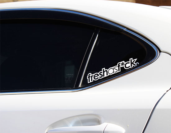 JDM Decals, Car Stickers