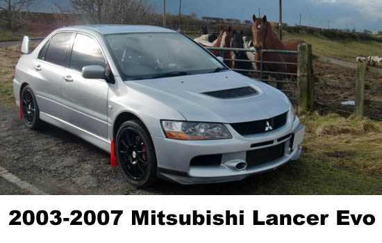 Mitsubishi Evo 9 Blue. Evolution 8, 9 or MR,