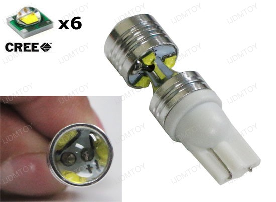 W Cree High Power Led Bulbs For Backup Lights Parking Lights