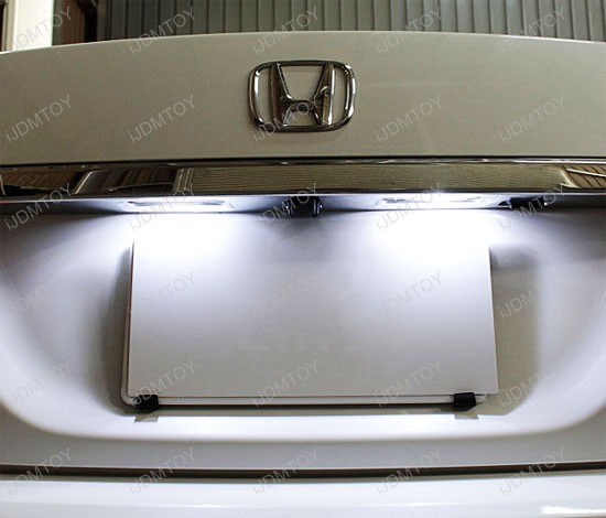 White Acura Tsx | Led Interior Light Kit + License Plate