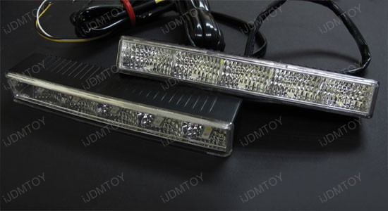 Amber White Switchback LED Daytime Running Lights