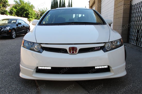 Amber White Switchback LED Daytime Running Lights