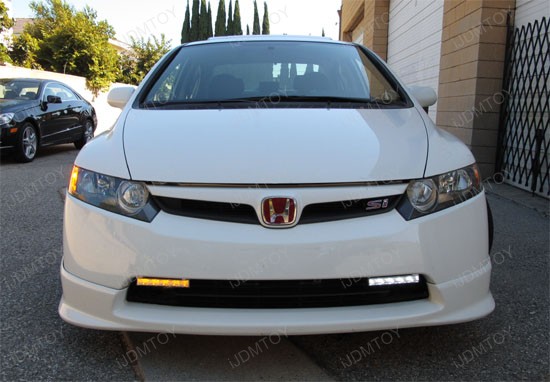 Amber White Switchback LED Daytime Running Lights