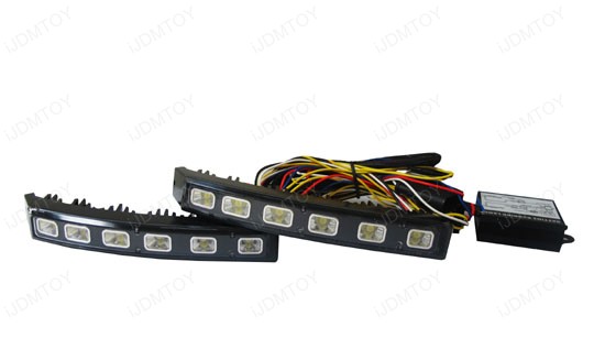 High Power Dual Color Switchback LED Daytime Running Lights