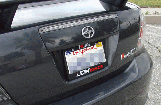 "I Love JDM" License Plate Frame featured by iJDMTOY.com
