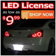 LED License Plate Lights
