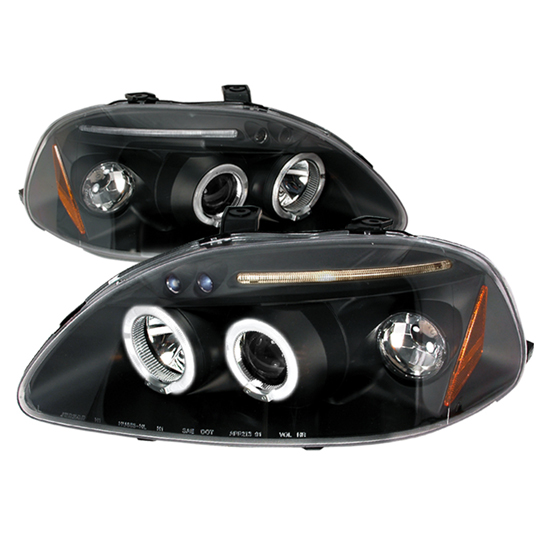 98 Honda civic projector headlights #4