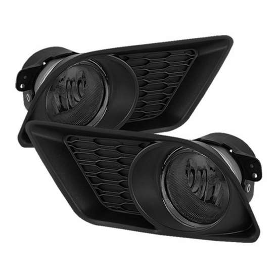 2011-2014 Dodge Charger Smoke Housing OEM Style Fog Lights