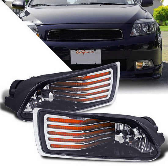 200510 Scion TC Amber Housing OEM Style Fog Lights