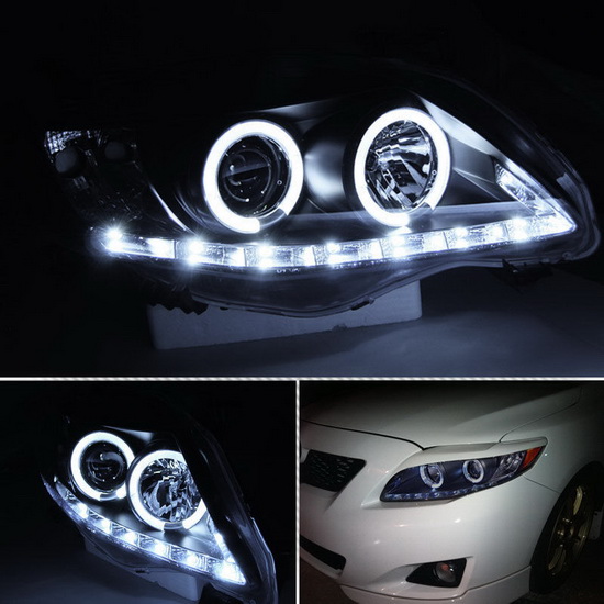 2009 toyota corolla led headlights #4