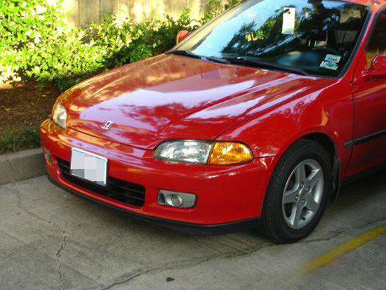 1992-1995 Honda CIVIC 2/3DR Clear Housing OEM Fog Lights winjet fog light wiring 