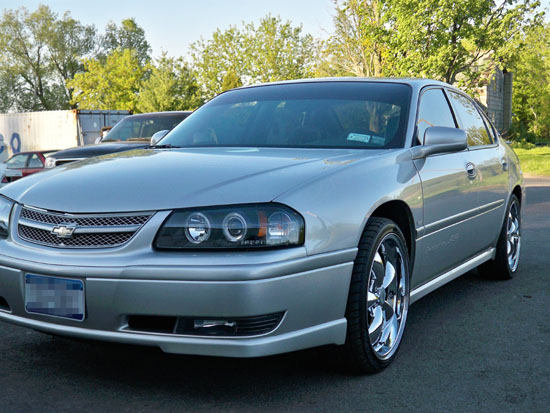 00-05 CHEVY IMPALA Clear Housing OEM Style Fog Lights