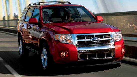 2007-2012 Ford Escape OEM Style Clear Lens Fog Lights Fog Lamps