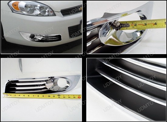 2006-2009 Chevrolet IMPALA Chrome Housing OEM Style Fog Lights