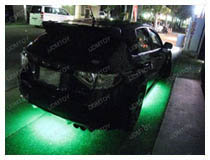 LED Under Car Lighting Kit Installation & Diagram
