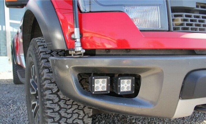 Install Ford Raptor LED Quad Fog Lights