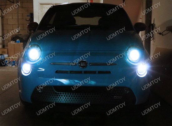 High Power 15-SMD LED Bulbs For Fiat 500 Daytime Running Lights