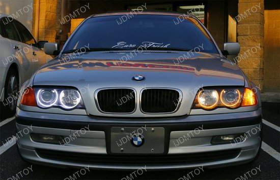 BMW Switchback LED Angel Eye Rings for BMW E46 3 Series 325i 330i