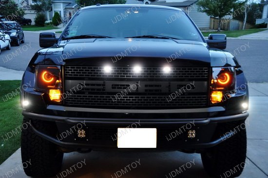 Ford Raptor Full LED Front Grille Running Fender Sidemarker Lamps