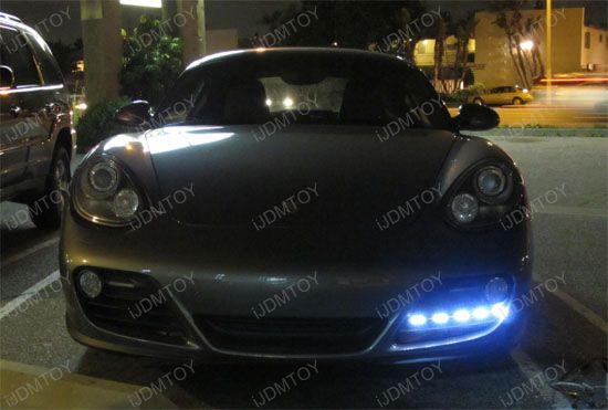 Side Glow 20 Audi Style 21 LED Head Fog Strip Lights  