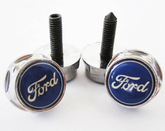 Ford license plate screw size #7