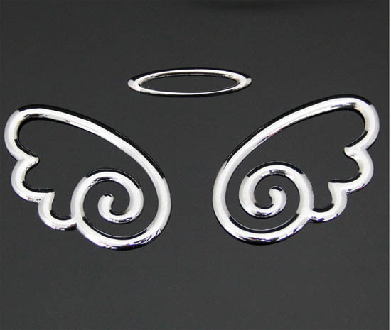   Angel Decal Sticker For Car SUV Truck Rear Trunk Emblem Logo  