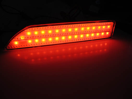   Reflector Lens with LED taillight brake lights For HONDA CRV CR V