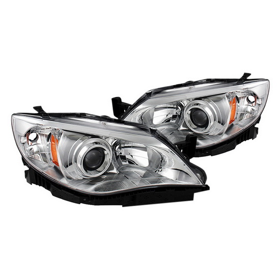 08-14 Subaru Impreza WRX Chrome Housing Euro Headlights