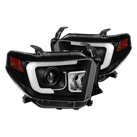 2014-2015 Toyota Tundra Black Housing Projector Headlights