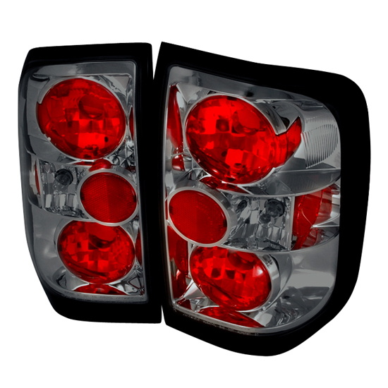 96-04 Nissan Pathfinder Altezza Style Smoke Euro Tail Lights